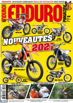 Jaquette Enduro magazine