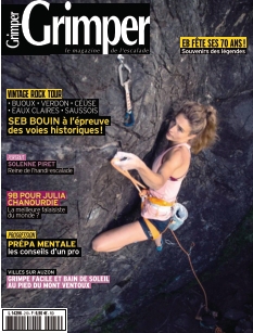Jaquette Grimper Magazine