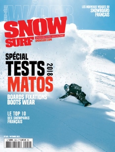 Couverture de Snowsurf Magazine