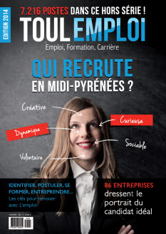 Jaquette ToulEmploi Qui recrute en Midi-Pyrénées
