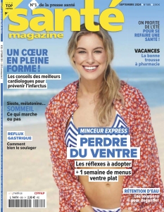 Couverture de Santé magazine