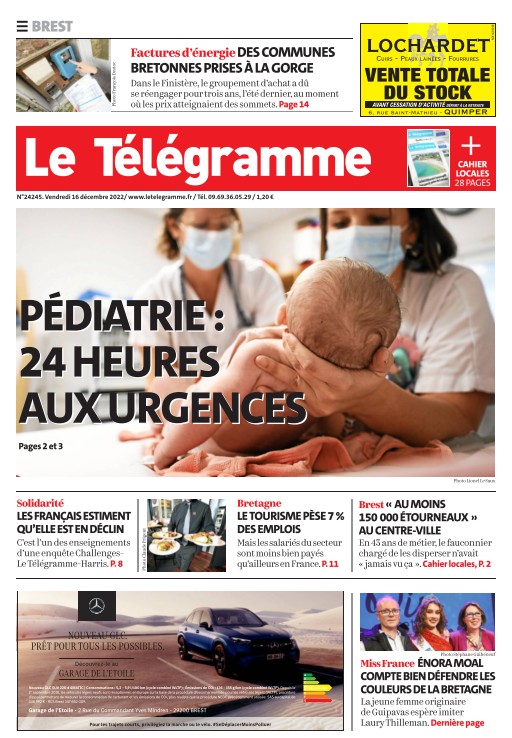 Abonnement Fr Publication Le Telegramme Brest 21890635 N° 21890635 Cafeyn 1420