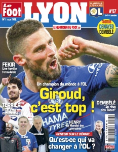 Couverture de Le Foot Lyon magazine