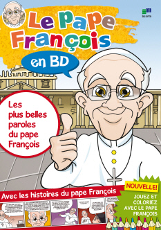 Jaquette Le pape François en BD