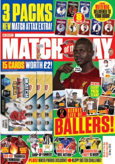 Jaquette Match of The Day Magazine