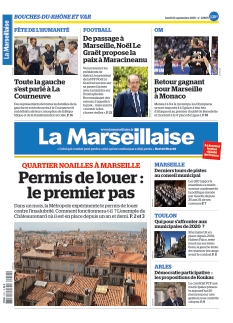 Jaquette La Marseillaise BDR Marseille