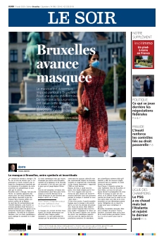 Le Soir édition Bruxelles