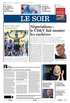 Le Soir édition Bruxelles