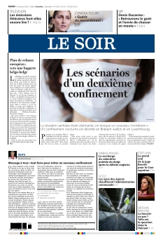 Le Soir édition Bruxelles