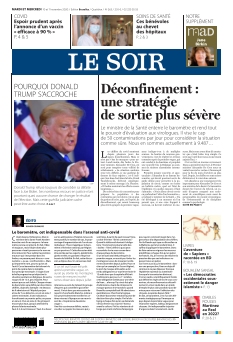 Le Soir édition Bruxelles