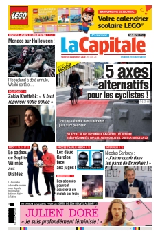 Jaquette La Capitale édition Bruxelles