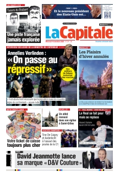 Jaquette La Capitale édition Bruxelles