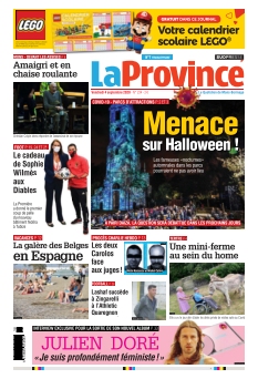 Jaquette La Province édition Mons-Boringe