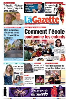 Couverture de La Nouvelle Gazette édition Charleroi