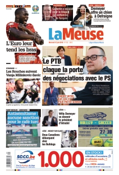 Jaquette La Meuse édition Liège