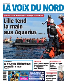 Jaquette La Voix du Nord Dunkerque