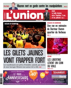 Jaquette L'Union Châlons en Champagne