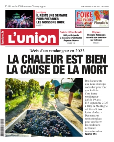 Jaquette L'Union Châlons en Champagne