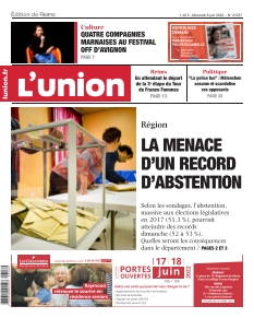 Jaquette L'Union Reims
