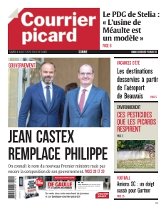 Jaquette Courrier Picard Amiens