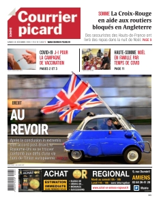 Jaquette Courrier Picard Amiens