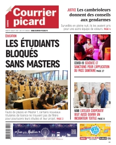 Jaquette Courrier Picard Amiens