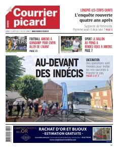 Jaquette Courrier Picard Amiens