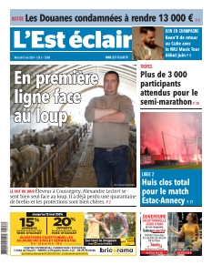 Couverture de L'Est éclair