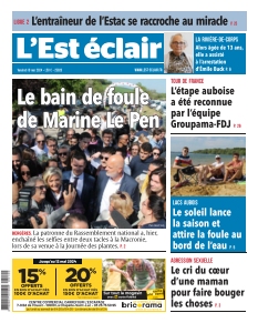 Couverture de L'Est éclair