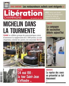 Jaquette Libération Champagne