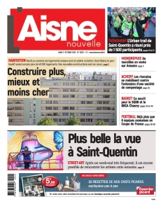 Jaquette L'Aisne Nouvelle Saint-Quentin