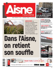 Jaquette L'Aisne Nouvelle Saint-Quentin