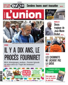 Jaquette L'Union Vitry le François