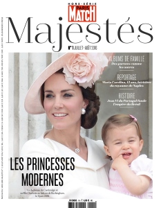 Jaquette Paris Match Hors Série Majestés 