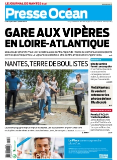 Jaquette Presse Océan Nantes Sud Vignoble