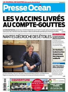Couverture de Presse Océan Nantes Sud Vignoble