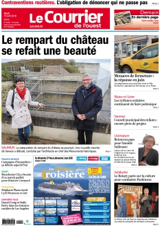Jaquette Le Courrier de l'Ouest Saumur