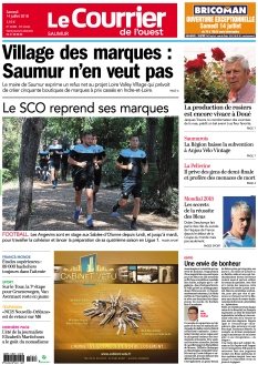 Le Courrier de l'Ouest Saumur