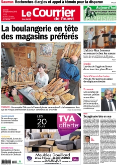 Le Courrier de l'Ouest Saumur