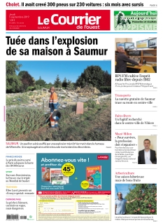 Le Courrier de l'Ouest Saumur