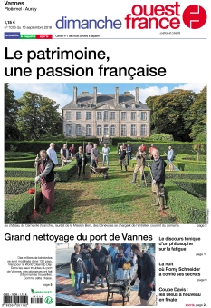 Jaquette Dimanche Ouest France Vannes