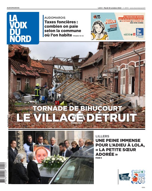 Abonnement La Voix Du Nord St Omer n° 21876037 Cafeyn