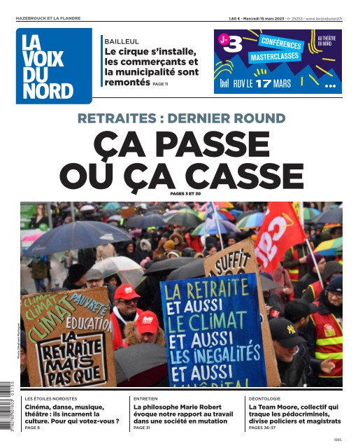 Abonnement Fr Publication Lavoixdunordhazebrouck 21911918 n° 21911918 Cafeyn