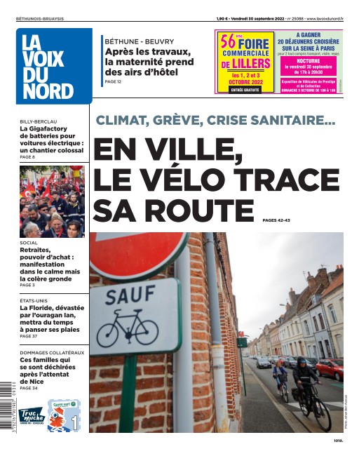Abonnement La Voix Du Nord Bethune Bruay n° 21867362 Cafeyn