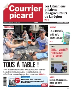 Jaquette Courrier Picard Picardie Maritime