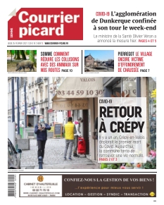Couverture de Courrier Picard Picardie Maritime