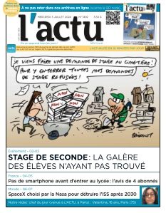 Jaquette L'Actu