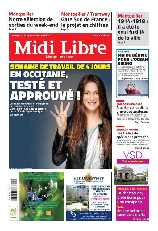 Abonnement Fr Publication Midi-libre-montpellier 21881574 N° 21881574 ...