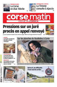 Jaquette Corse-Matin