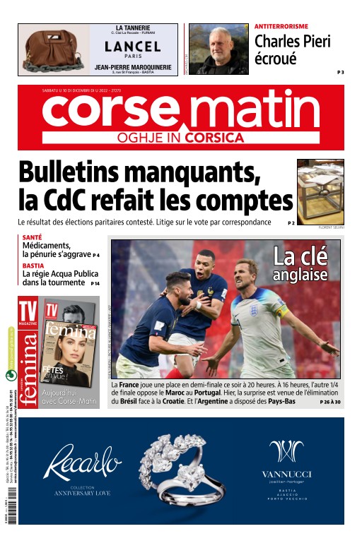 Abonnement Fr Publication Corsematin 21889080 n° 21889080 Cafeyn